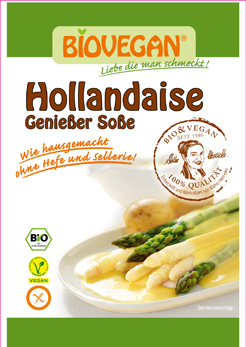 Salsa holandesa orgánica - sin gluten